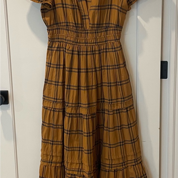 Maeve Somerset Plaid Dress by Anthropologie size medium - Picture 7 of 8